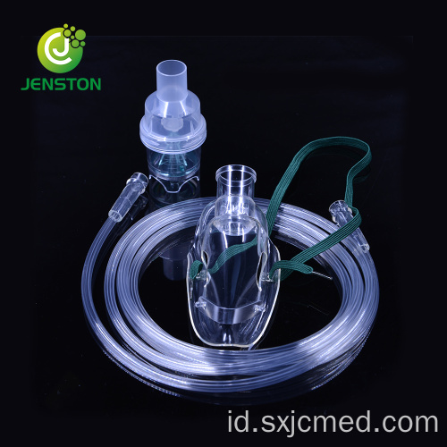 Masker Tabung Nebulizer PVC Sekali Pakai Medis